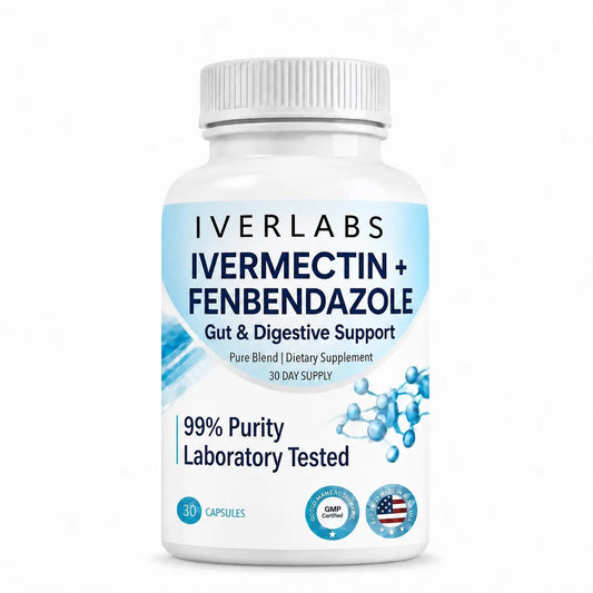 IVERLABS - Gut Detox and Digestive Support 30 Day Supply